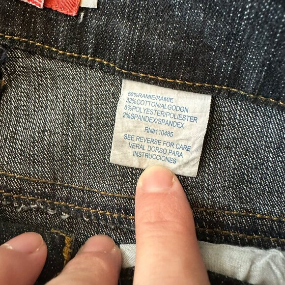 Y2K Hip Jeans USA denim boot cut with cowgirl boots hat on pocket juniors 5 - Picture 6 of 9